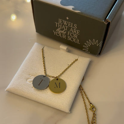 Get trendy with Clara - Disk Necklace available at Alma Ireland. Grab yours for €29.99 today!